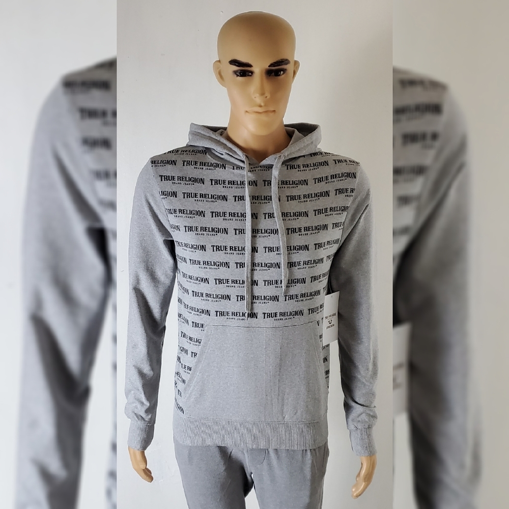 TRUE RELIGION LOUNGEWEAR HODDIE MENS - Picture 7 of 12